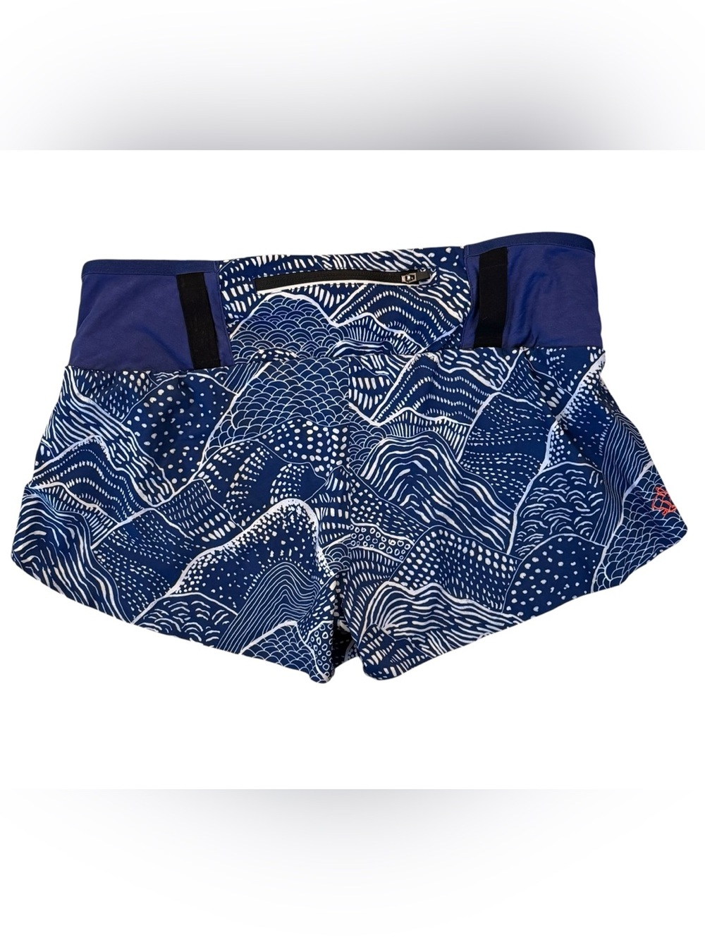 Rabbit Smashems 2.5" Shorts Navy Purple Women’s Running Gym Size Medium NEW - Picture 3 of 7
